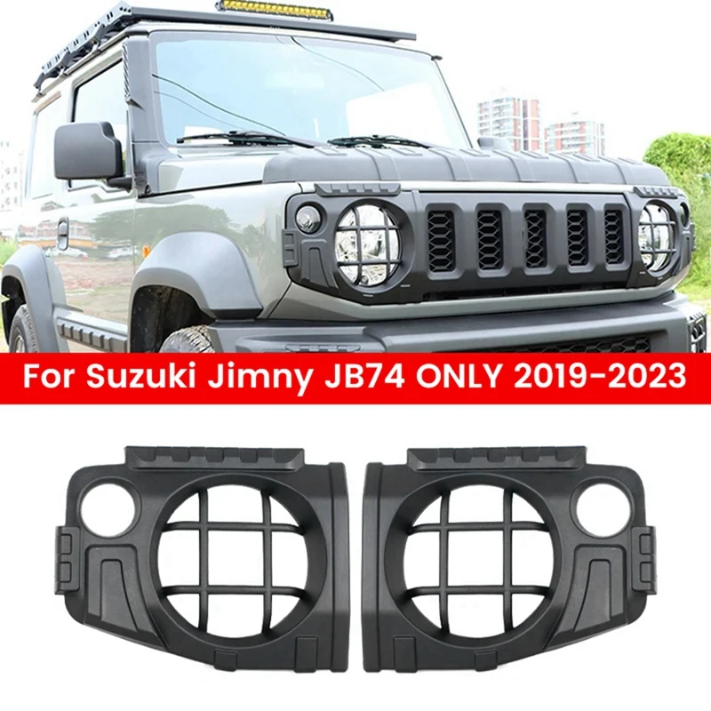 AU05 -2 шт. чехол передней фары автомобиля для Suzuki Jimny JB64 Sierra JB74W 2019-2023
