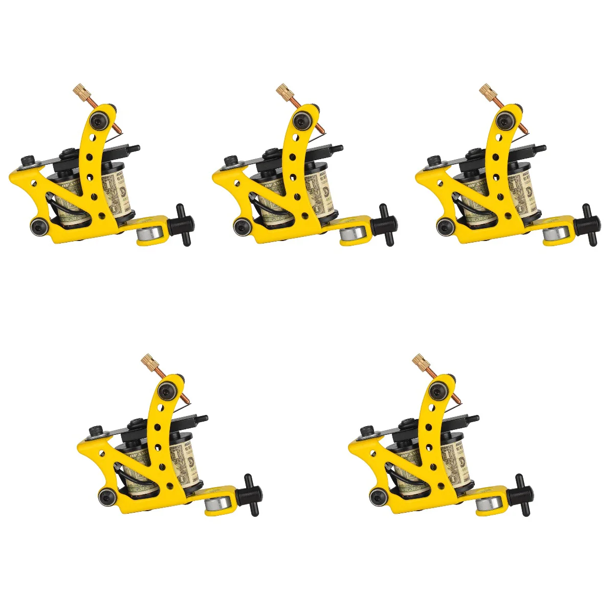 

5x Professional Portable Useful Liner Machine Iron Coil Machine Tattoos Machine for Shop Home Tattoos Artist