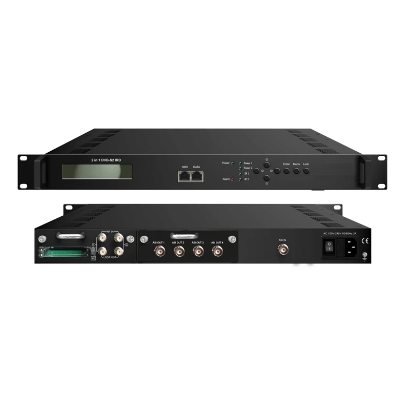 DVB-C DVB-T DVB-S/S2 ДЕШИФРАТОР IRD