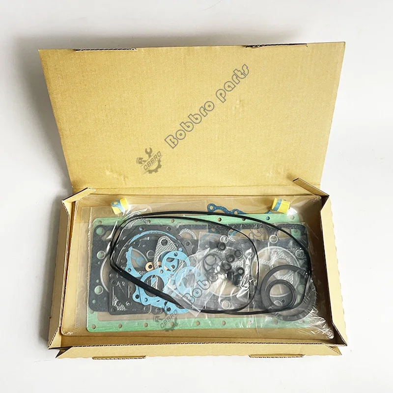 Полный комплект прокладок D1100 с прокладкой головки для Kubota запчасти дизельного