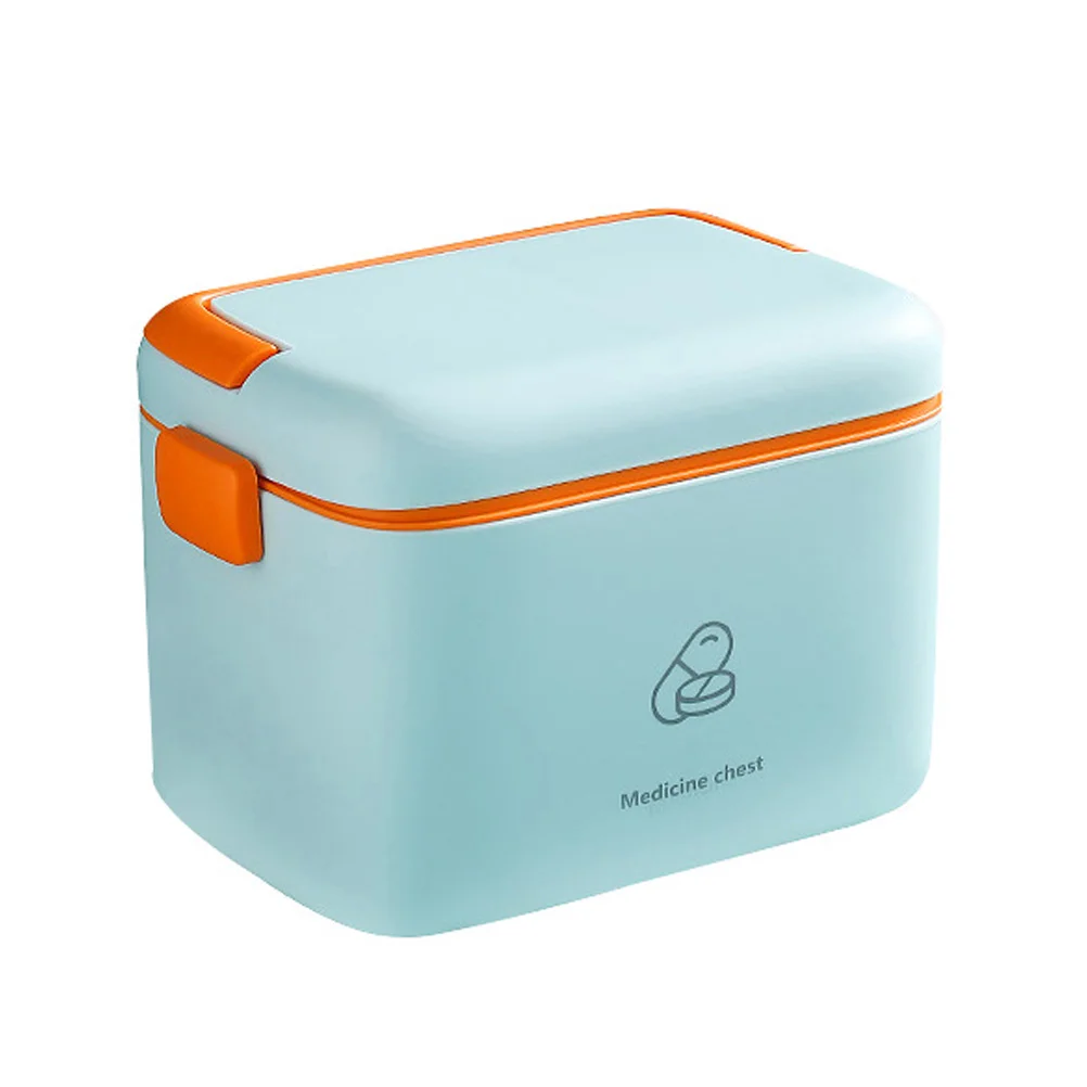 

Box Storagecase First Aid Family Handle Organizersundries Container Portable Cabinet Makeup Carrying Lipstick Emergency Item