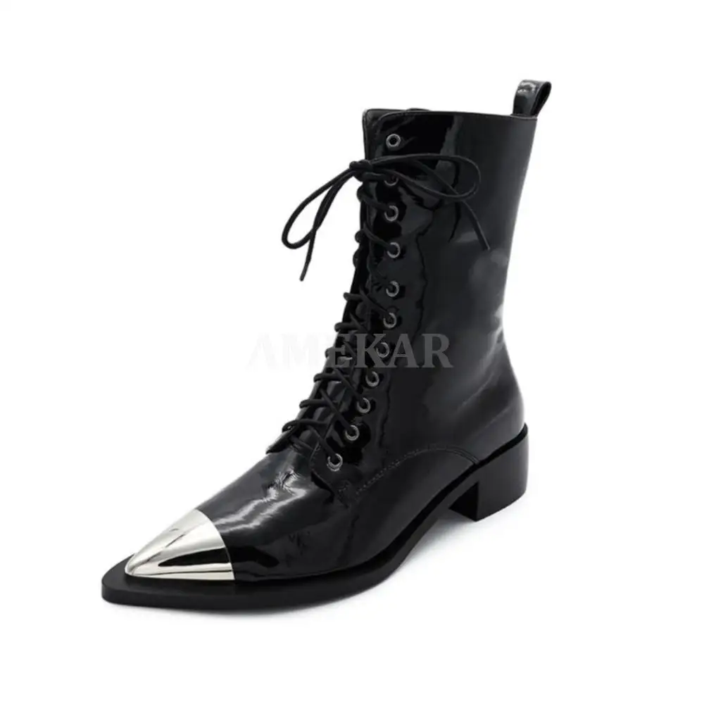 

Martin Boots Genuine Leather Flats Slippers Women Ladies Low-heeled Walking Shoes Trending Products 2022 New Arrivals