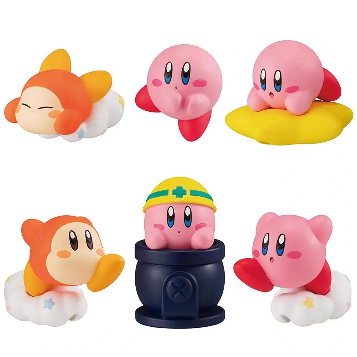 Оригинальные капсульные игрушки милые каваи Hugcot круглые розовые звезды