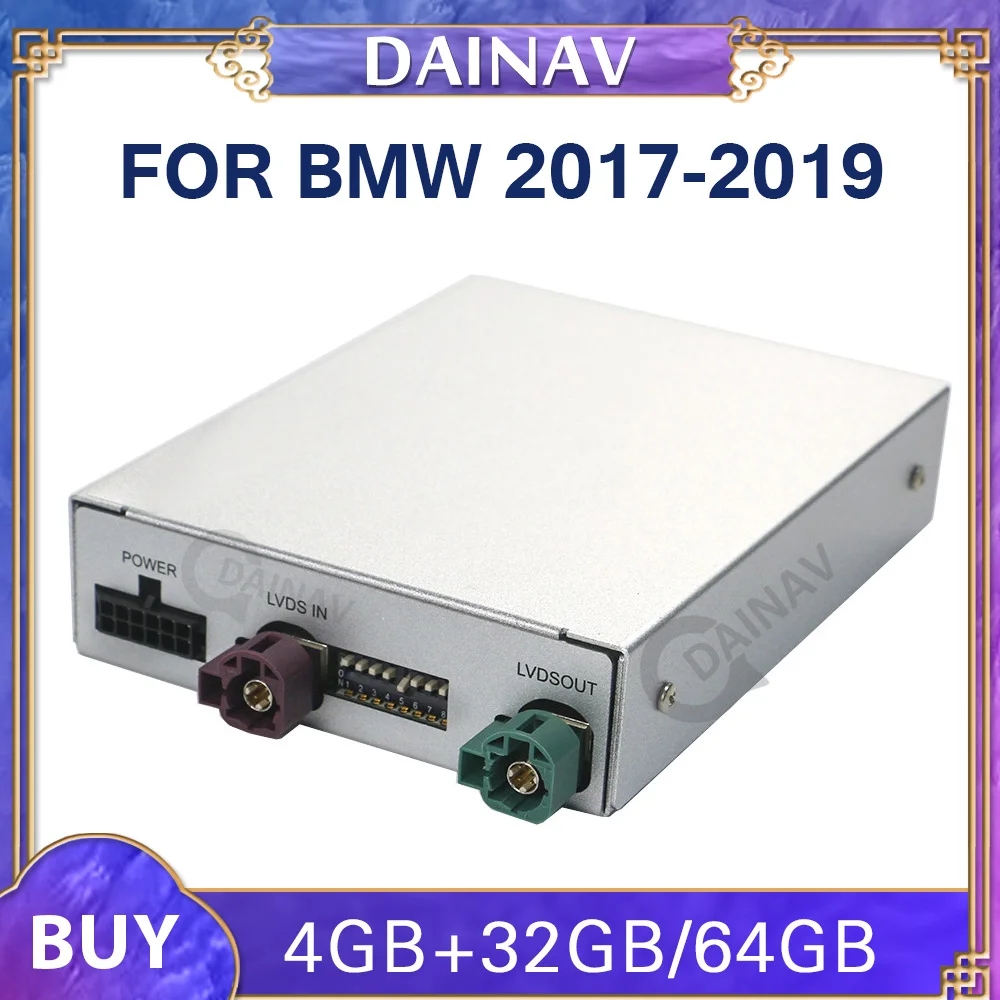 

GPS Navi Decoding Box For BMW 2017 2018 2019 Car GPS Multimedia Android System Decoding tool Video Interface