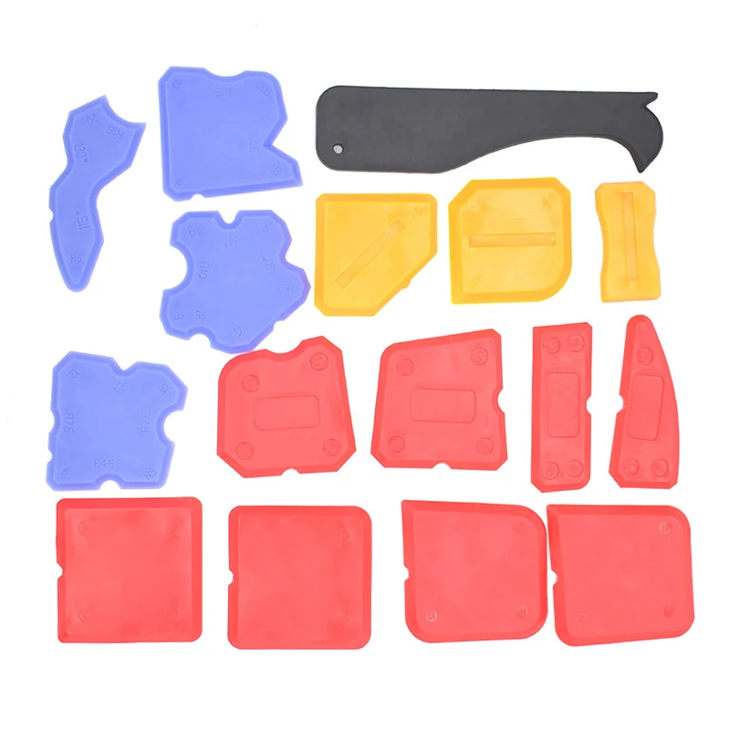 

4Pcs/set Caulking Tool Kit Silicone Joint Sealant Spreader Spatula Edge Repair Tools Car Maintenance Accessories Автозапчасти