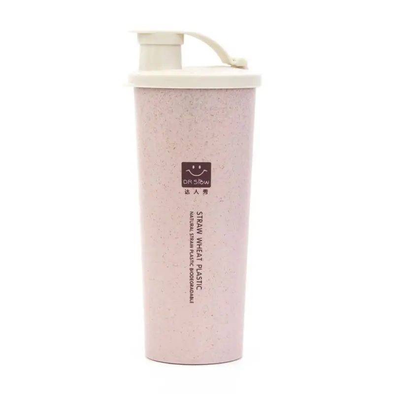 

Home Eco-friendly Unbreakable Reusable Drinking Wheat Straw Cup, 4-Multicolor, Dishwasher Safe