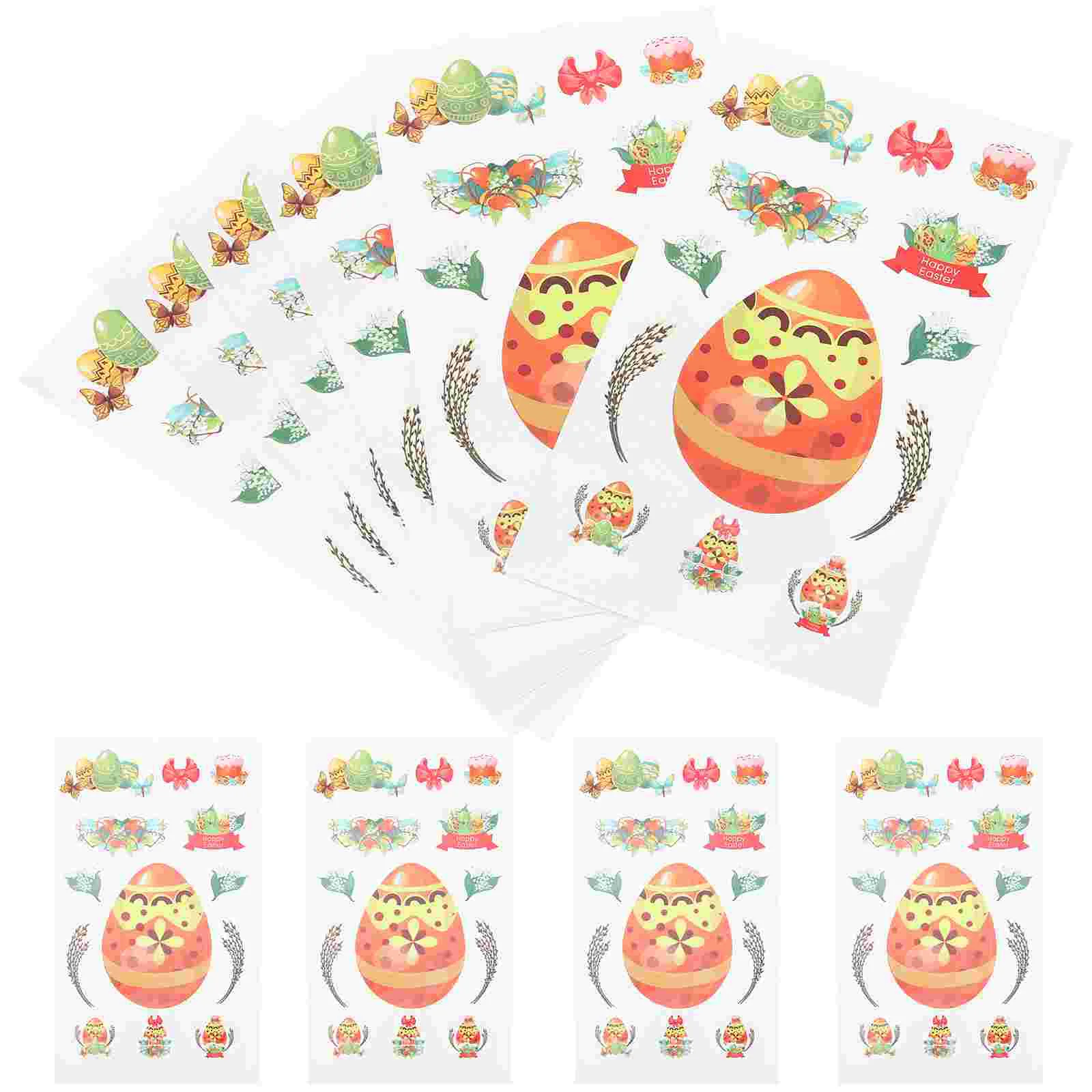 

Easter Stickers Party Window Clings Wall Games Favors Bunny Stuffers Scrapbooking Basket Kids Giftscrafts Decals Egg Decorating