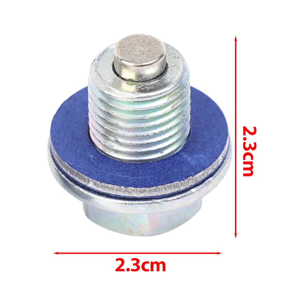 

Магнитная сливная пробка масляного поддона трансмиссии для Toyota Lexus Camry, многоразовая магнитная пробка с прокладкой 90341-12012, резьба 12x1,25