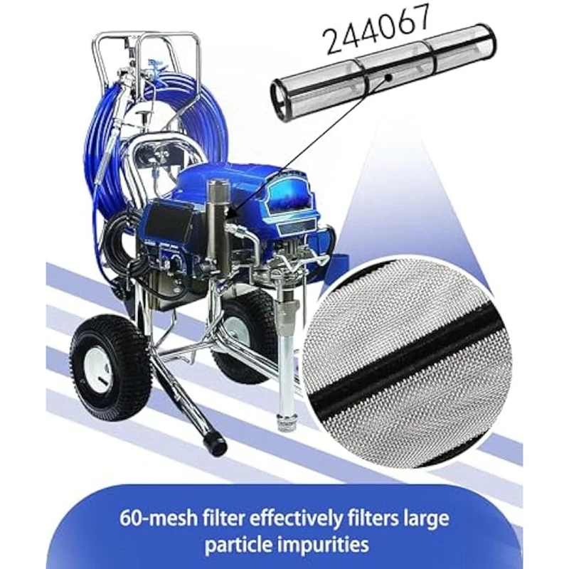 181072 244067 287032 Безвоздушный распылительный фильтр набор всасывающих трубок