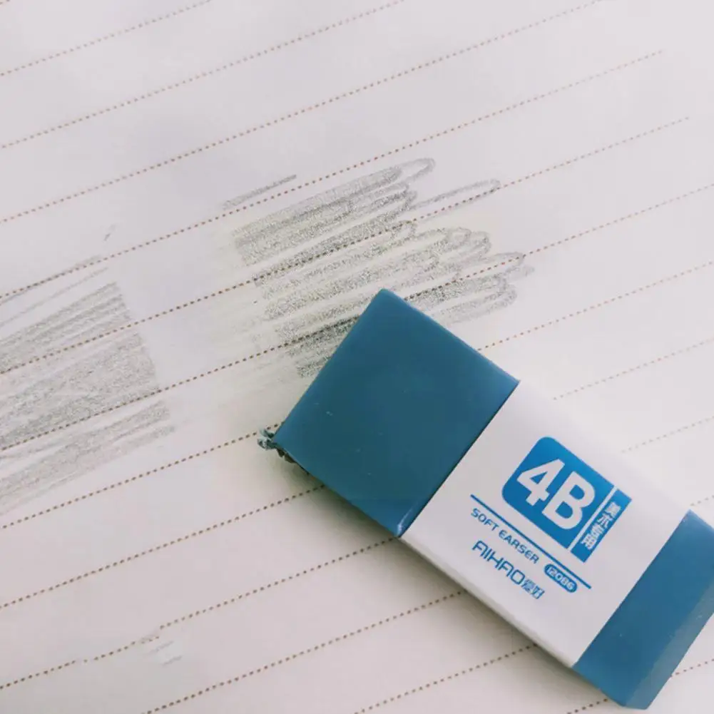 

1pc Cute 4b Plasticity Soft Erasers For Student Kids Art Drawing Sketch Painting Pencil Eraser School Stationery Supplies R8j9