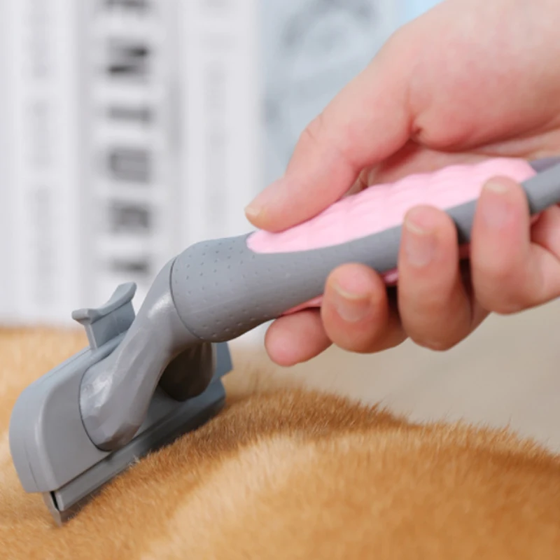 

Щетка для самоочистки домашних питомцев, профессиональный набор инструментов для вычесывания шерсти кошек и собак, для длинных и коротких питомцев и щенков