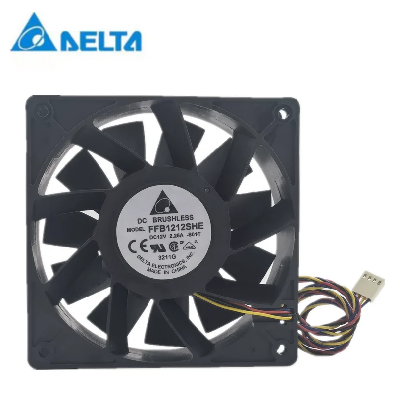 Новинка delta FFB1212SHE 12V 2.25A 12038 12 см с сильным внешним видом