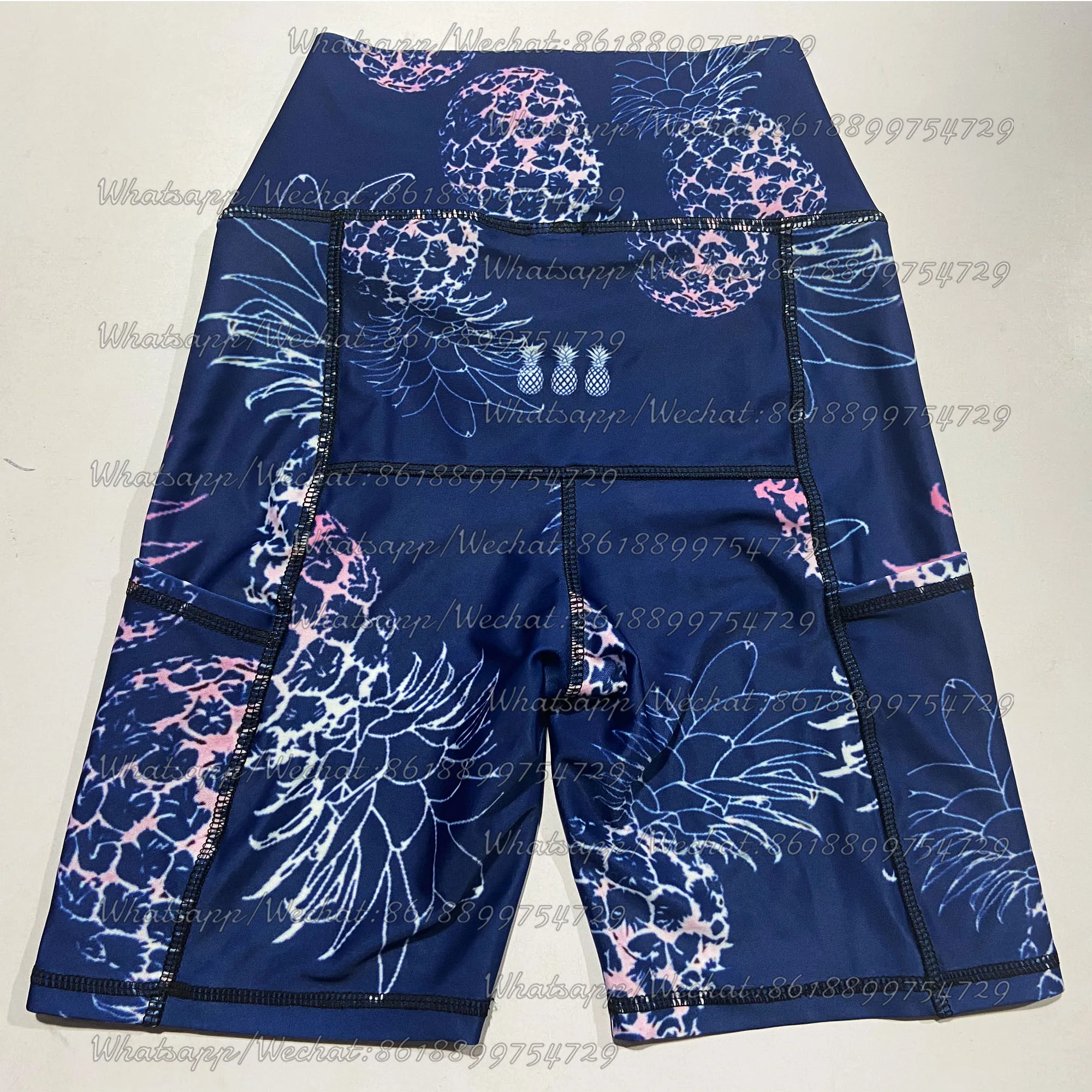 Tres Pinas Yoga Pants Running Wear 2 Pockets Mallas Deporte Gym Fitness Women Pantalones Leggins Para Legging Sports Trousers