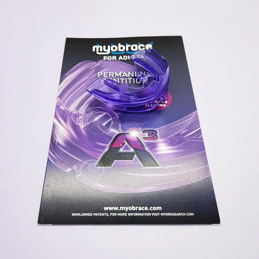 Ортодонтический тренажер для зубов взрослых A3 Myobrace фиксатор Стоматологический