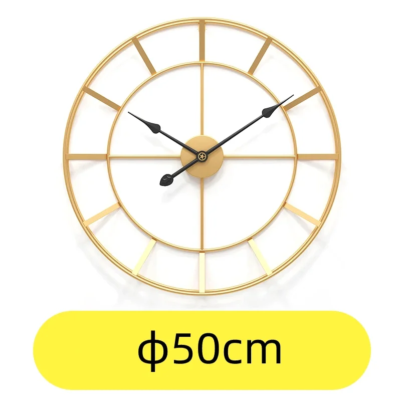 Современные минималистичные железные настенные часы креативный модный дизайн