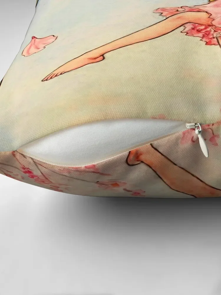 Женская Прямоугольная подушка с миндальными цветами