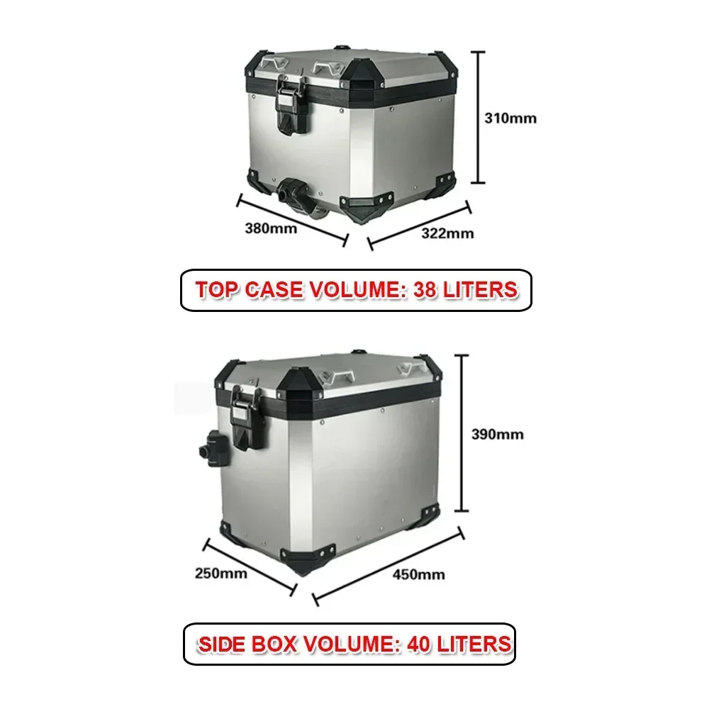 Мотоциклетные чемоданы для KAWASAKI VERSYS 300X X300 2017-On Panniers чемодан сумка хранения