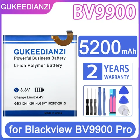 Аккумуляторы для смартфонов Blackview BV9900/BV9900 Pro BV9900Pro BV9900 Pro, 5200 мАч