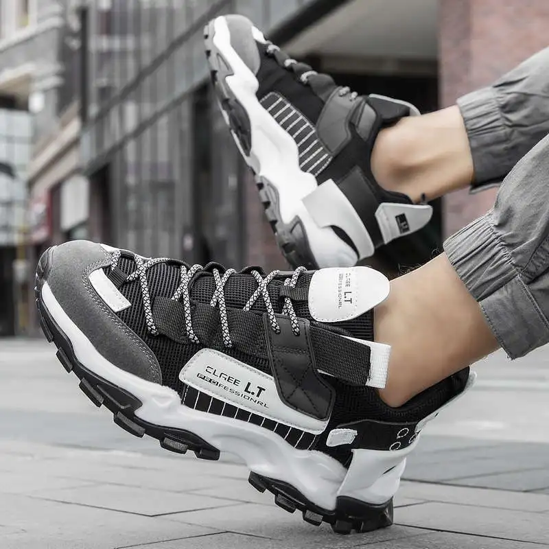 Высококачественные кроссовки высокие мужские повседневные туфли оригинальная