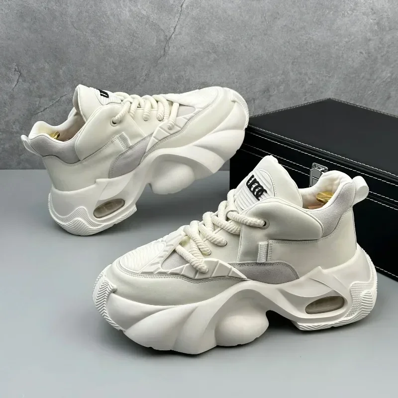 Zapatos Para Hombres 2024 Nuevos Transpirables Y Casual Correr Deportivos Con Suelas Gruesas