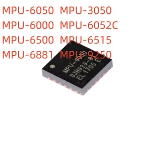 [2pcs]100% New original MPU6050 MPU-3050 MPU-6000 MPU6052C MPU-6500 MPU-6515 MPU-6881 MPU-9250 QFN24 Sensor chip sensor chip
