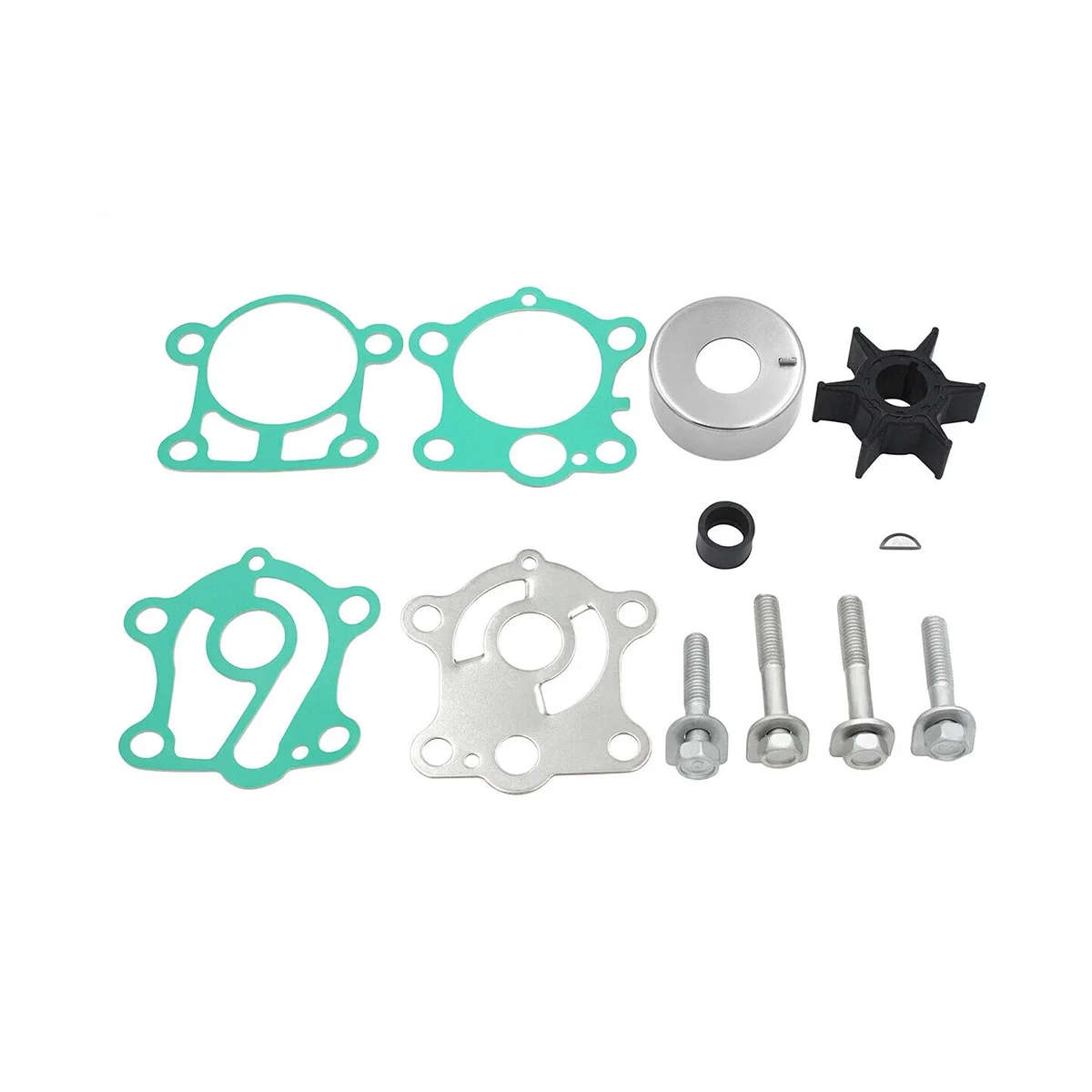 

Комплект крыльчатки водяного насоса для Yamaha 40 50HP 84-94 18-3429 6H4-W0078-00-00 PRO P50