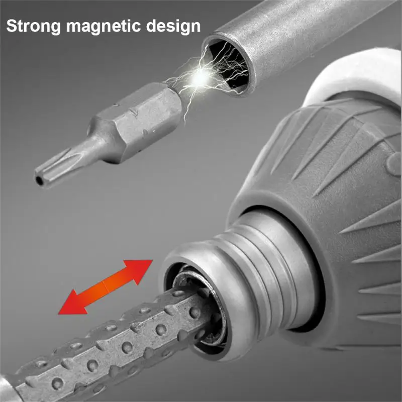 

Multifunctional Ratchet Screwdriver Set Telescopic Bit Cross-shaped Screwdriver Portable Strong Magnetic Ultra-short Screwdriver