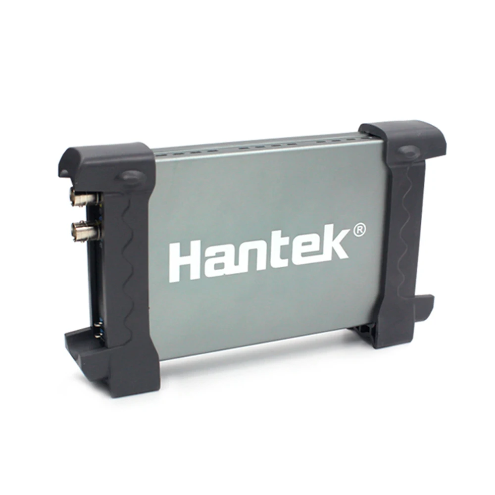 

Hantek6052BE 50MHz 150MS/s Light Weight USB 2.0 Interface Pocket 2 Channel Automotive USB Oscilloscope