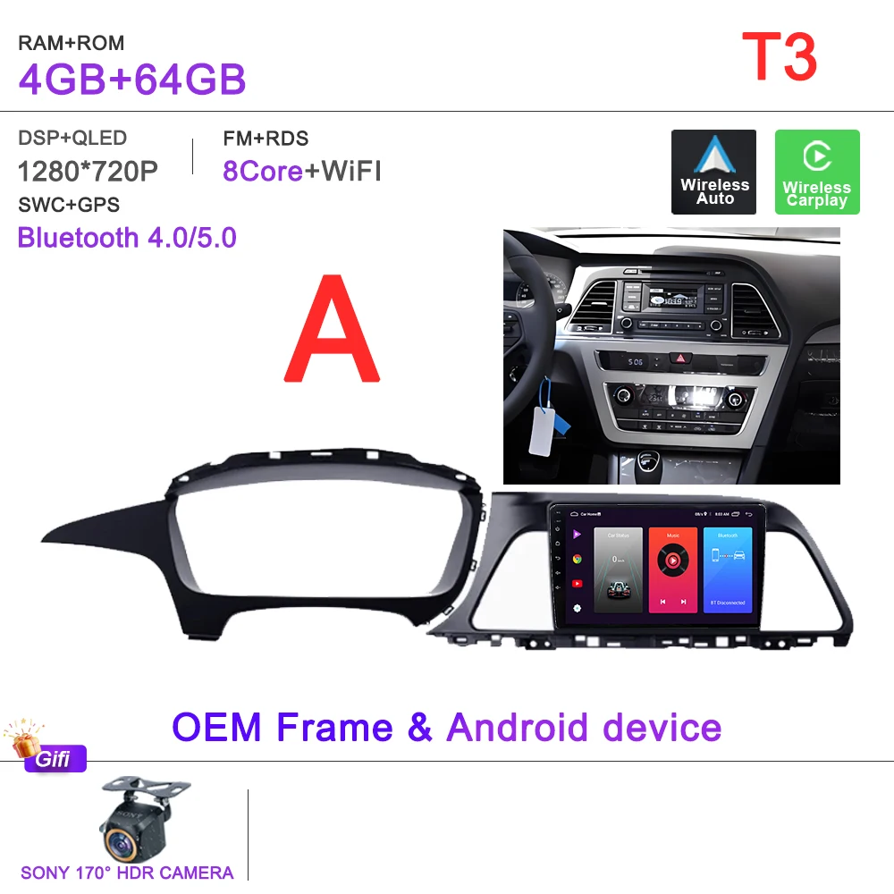 

Android 15 2K Incell экран мультимедиа для Hyundai Sonata 7 LF 2014-2017, высокопроизводительный процессор, GPS-навигация, HDR BT, сенсорный экран