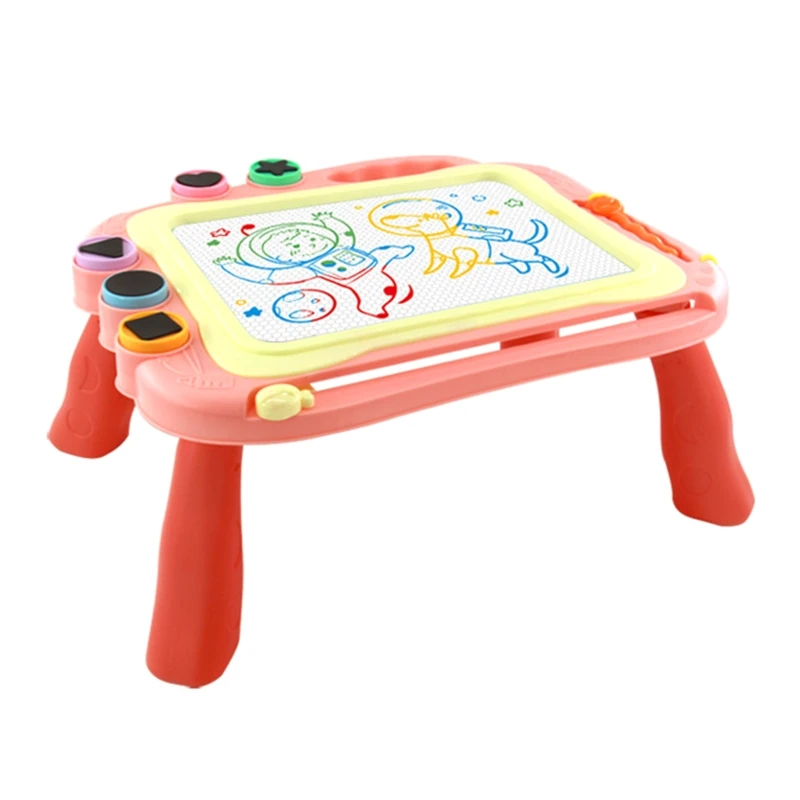 

Plastic Art BrainTraining Preschool Magnetic Drawing Board Multiple Color Optional with Interest Drawing Practice
