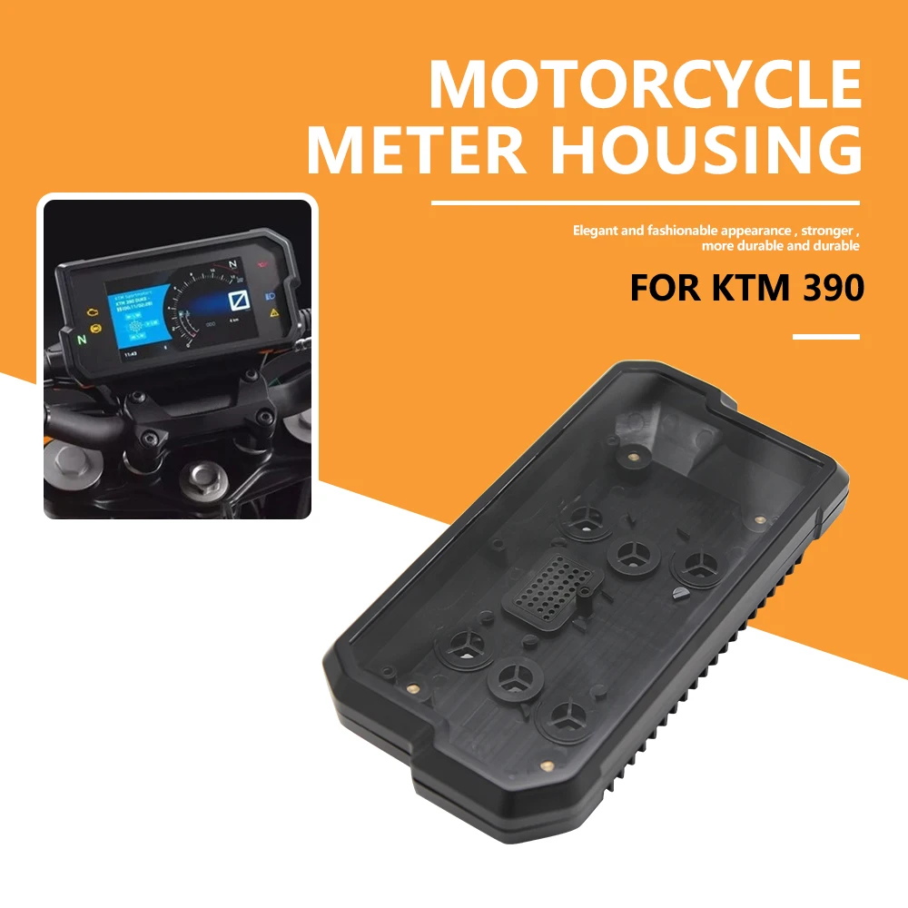 

KTM 390 Speedometer Cover Protective Instrument Case Accessories for KTM390 Latest Odometer Tachometer Meter Housing Cover Black