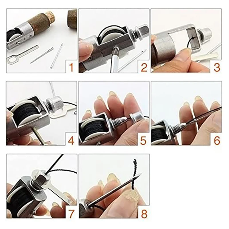 Акция! Шило для шитья кожи и ткани кожевенное ремесло с автоматическим замком