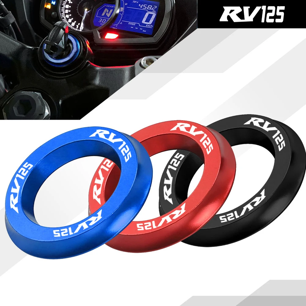 

Motorcycle Ignition Starter Lock Ring Key Hole Ring Cover Keyhole Protective Cover FOR SUZUKI RV125 2003-2016 2015 2014 2013