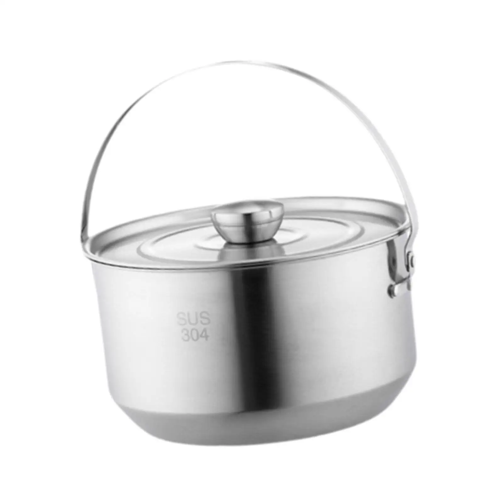 Подвесной горшок для кемпинга 4500 мл 6-8 человек кастрюля макаронных изделий