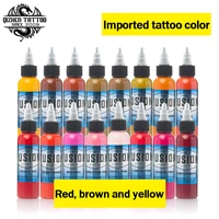 30mlbottle professional tattoo pigment inks safe half permanent tattoo paints supplies for body beauty tattoo art tattoo ink