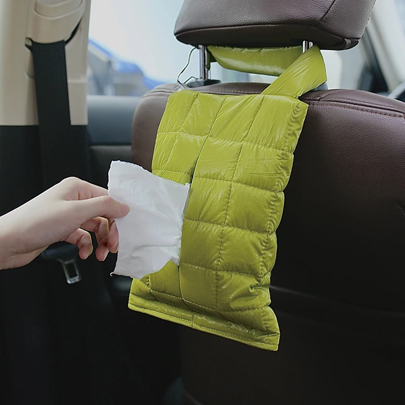 

Шикарный подвесной тканевый чехол, стеганый держатель для салфеток, контейнер для Нордического стола, сумка для организации дома, столовой,...