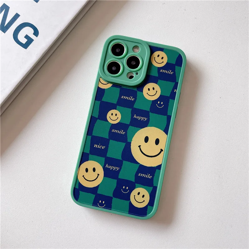 

insSmiling Face ExpressionxsFor iphone13Apple11 12promaxMobile Phone Shell Creative8pSilicone softxr