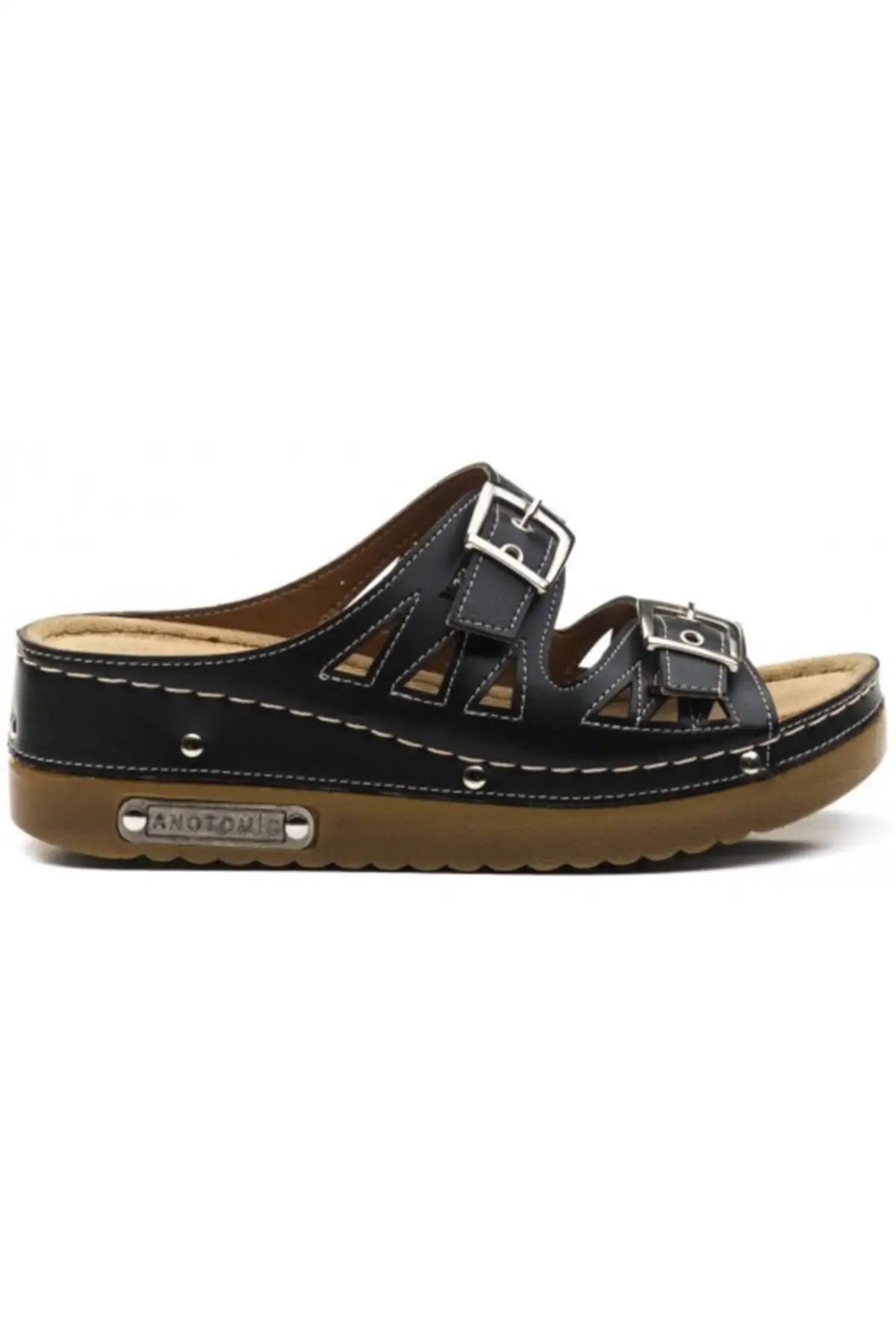 

Women's Black Slippers 18 9775