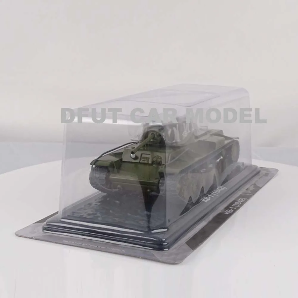 

1:43 Scale Alloy Toy Soviet Union kv-1 1942 Tank Model Of Children's Toy Tank Original Authorized Authentic Kids Toys