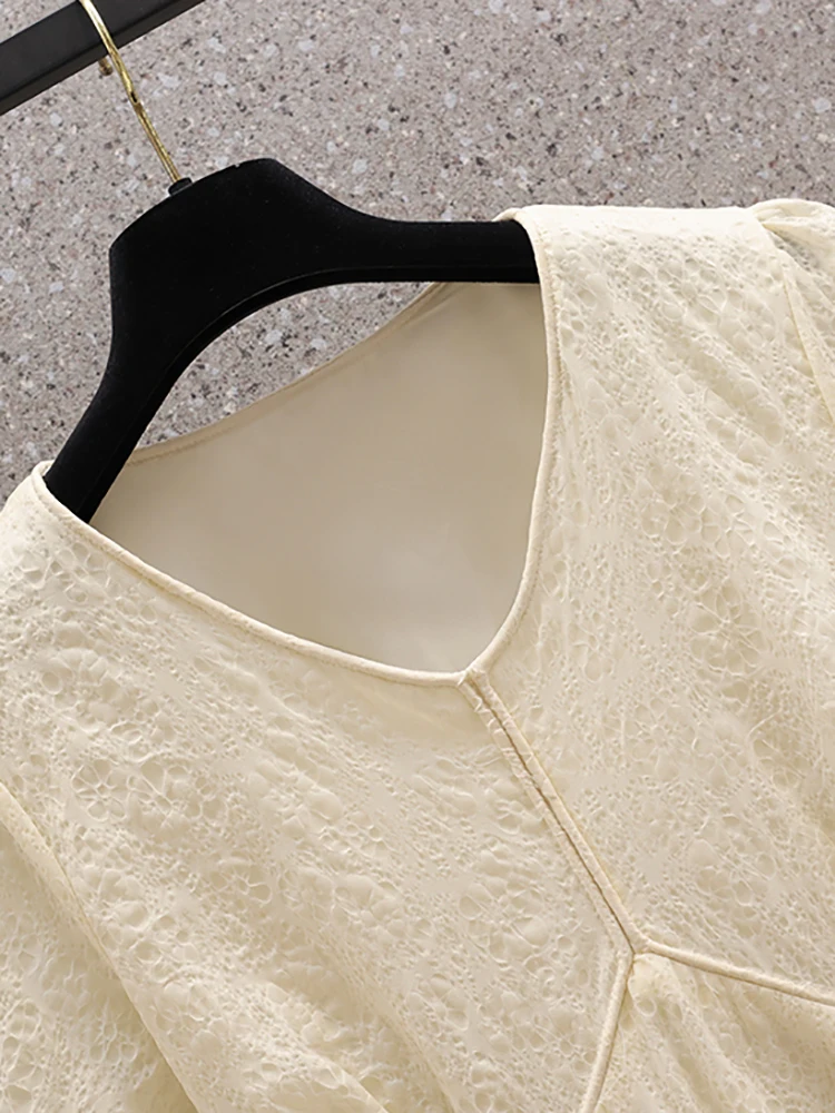 Женское жаккардовое Повседневное платье зеленое однотонное элегантное с