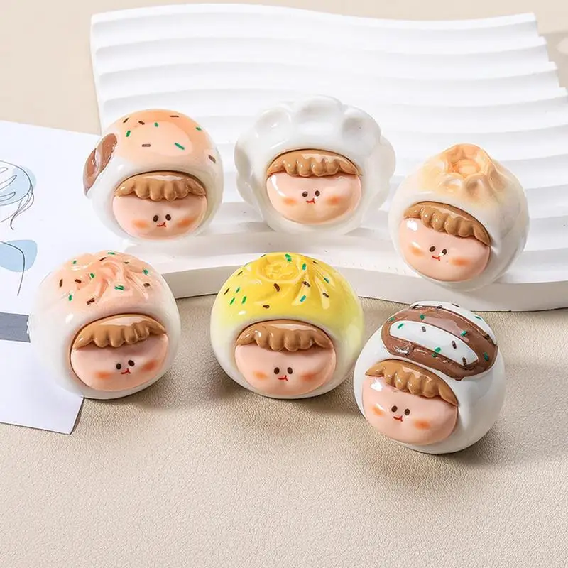 z kreskówek Urocza prezentacja figurek Miniaturowe granulki figurka żywicy dla dziewczynek Modne kolekcje