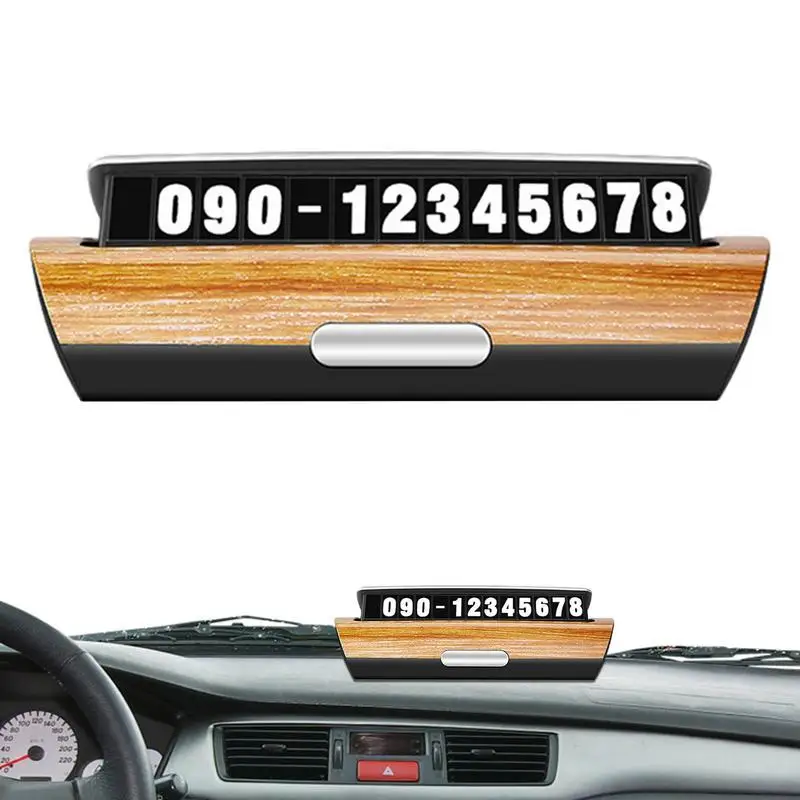 

Car Parking Number Plate Automobile Number Plate Heat-resistant Luminous Telephone Number Plate Car Park Mobile Phone Numbers