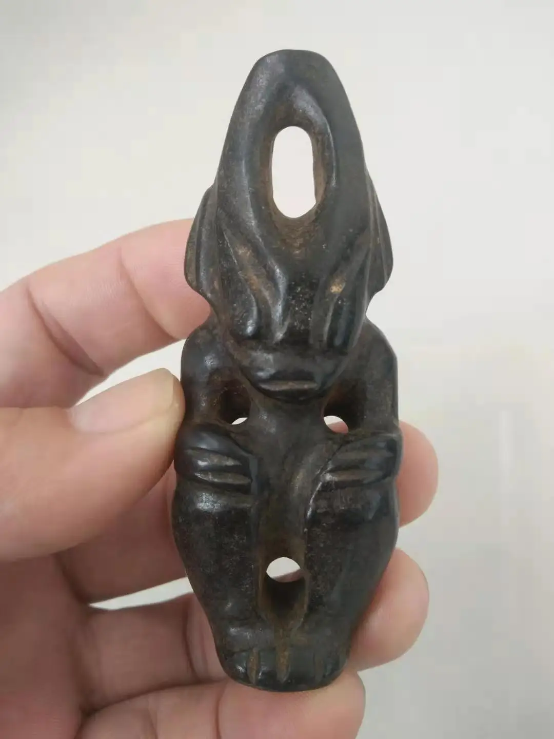 

Китай, амулет, подвеска, бог солнца, метеорит, ручная работа, хуншанская культура