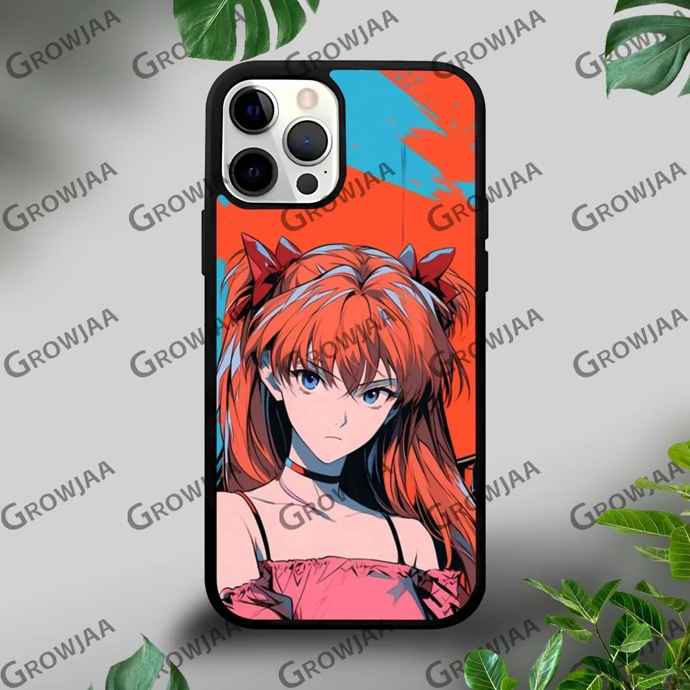 Neon G-Genesis E-Evang elion Phone Case For iPhone 16 15 14 13 12 11 Pro Xs Max Mini Plus Celulares Hard Funda