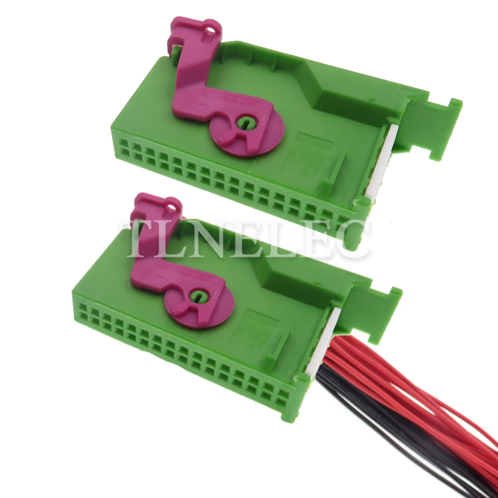 32 Pin Way Car PCB Wire Cable Socket with Wires Auto Instrument Connectors 964824-1 964826-1 1719058-1 1719057-1