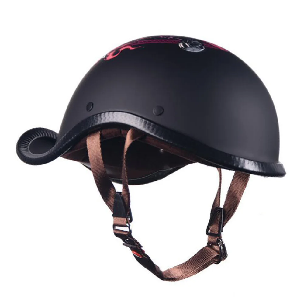 Motorcycle Half Helmet Open Face Suitable for Adult Unisex Street Bike Scooter Motorbike Moped DOT Approved