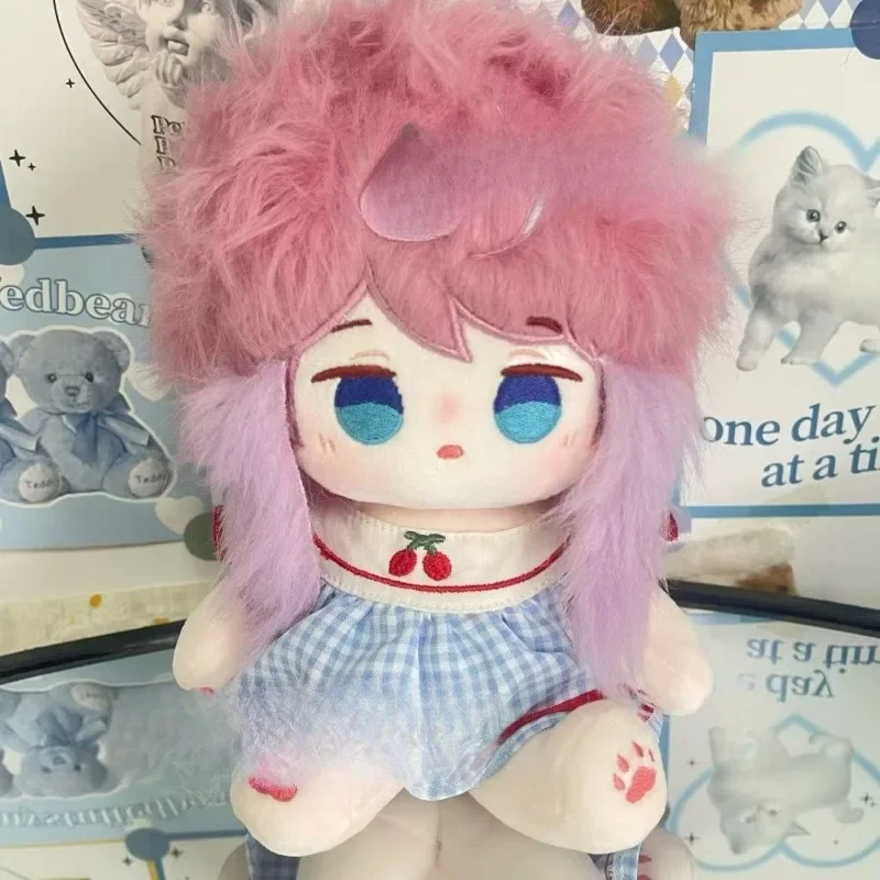 Фото 20 см аниме мягкая роль Amemura Ramuda Kawaii Dress-up хлопковое тело куклы со скелетом мультяшный идол плюшевые игрушки фигурки фанаты подарок №2