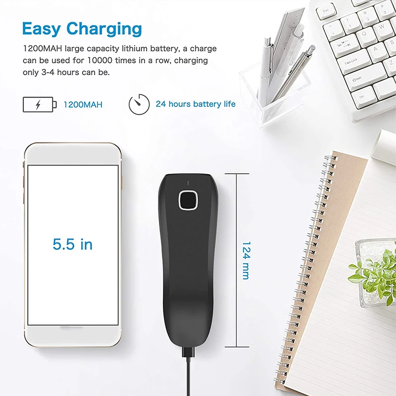 Сканер штрих-кода NETUM C740 Bluetooth CODE128