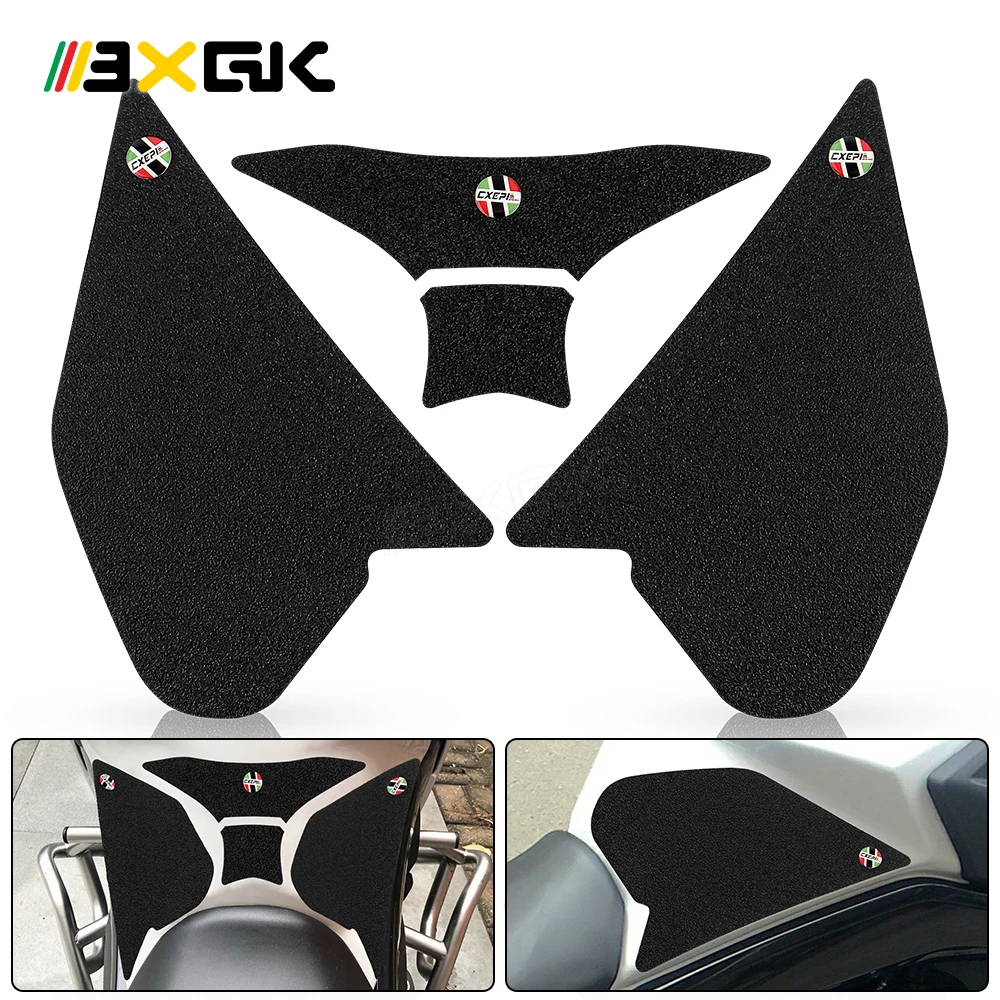 

Motorcycle PVC Protector Anti slip Tank Pad tank Side Traction Sticker For CFMOTO 650gt 400gt 650 GT 400 GT 2018-ON