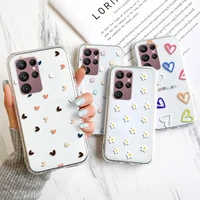 s21 case for samsung s22 ultra case s20 fe s21 ultra s22 plus note 20 ultra s20 s10 plus m51 m31 m32 m11 m30s daisy flower cover
